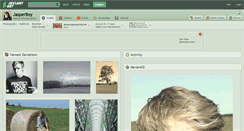 Desktop Screenshot of jasperboy.deviantart.com