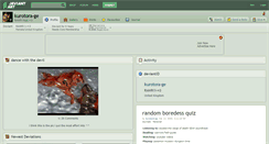 Desktop Screenshot of kurotora-ge.deviantart.com