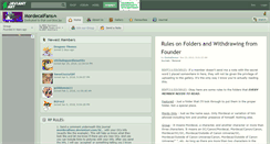 Desktop Screenshot of mordecaifans.deviantart.com