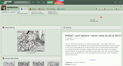 Desktop Screenshot of heidipickels.deviantart.com