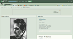 Desktop Screenshot of lifelessalarm.deviantart.com