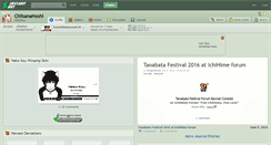 Desktop Screenshot of chiisanahoshi.deviantart.com