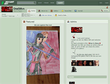 Tablet Screenshot of onesith.deviantart.com