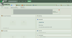 Desktop Screenshot of josepcrea.deviantart.com