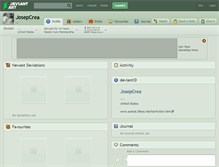 Tablet Screenshot of josepcrea.deviantart.com