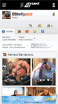 Mobile Screenshot of bbbelly.deviantart.com