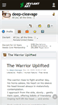 Mobile Screenshot of deep-cleavage.deviantart.com