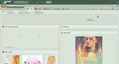 Desktop Screenshot of princesspeachystar.deviantart.com