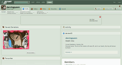 Desktop Screenshot of dancingqueen.deviantart.com