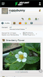 Mobile Screenshot of cuppybunny.deviantart.com