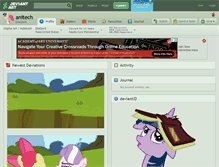 Tablet Screenshot of anitech.deviantart.com