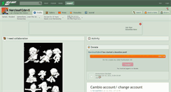Desktop Screenshot of narcissa92devil.deviantart.com