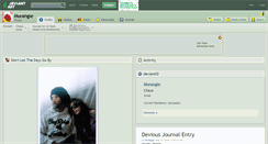 Desktop Screenshot of morangie.deviantart.com