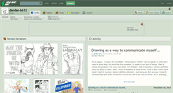 Desktop Screenshot of dandan-b612.deviantart.com
