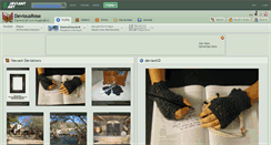 Desktop Screenshot of deviousrose.deviantart.com
