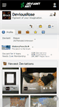 Mobile Screenshot of deviousrose.deviantart.com