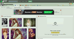 Desktop Screenshot of gestiefeltekatze.deviantart.com