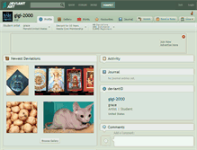 Tablet Screenshot of gigi-2000.deviantart.com