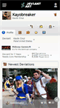 Mobile Screenshot of kayobreaker.deviantart.com