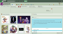 Desktop Screenshot of potatofarmgirl.deviantart.com