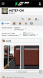 Mobile Screenshot of mister-oni.deviantart.com