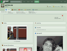 Tablet Screenshot of mister-oni.deviantart.com