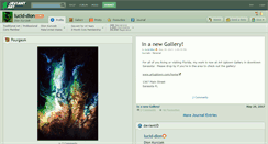 Desktop Screenshot of lucid-dion.deviantart.com