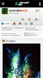 Mobile Screenshot of lucid-dion.deviantart.com