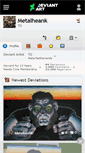 Mobile Screenshot of metalheank.deviantart.com