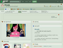 Tablet Screenshot of nincada.deviantart.com