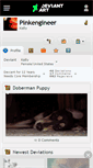 Mobile Screenshot of pinkengineer.deviantart.com