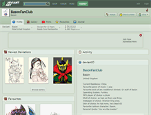 Tablet Screenshot of basonfanclub.deviantart.com