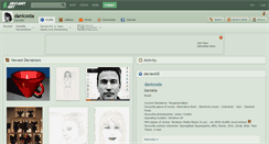Desktop Screenshot of danicosta.deviantart.com