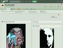 Tablet Screenshot of fishwithoutfeet.deviantart.com