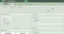 Desktop Screenshot of fallenangel.deviantart.com