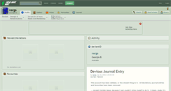 Desktop Screenshot of narga.deviantart.com