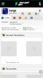 Mobile Screenshot of narga.deviantart.com