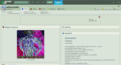 Desktop Screenshot of anime-junkie.deviantart.com