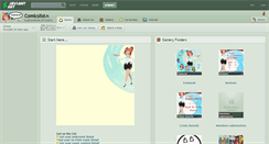 Desktop Screenshot of comicslist.deviantart.com