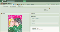 Desktop Screenshot of hpmagic-yaoiclub.deviantart.com