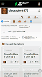 Mobile Screenshot of dlausactor6373.deviantart.com