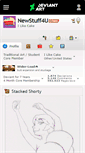 Mobile Screenshot of newstuff4u.deviantart.com