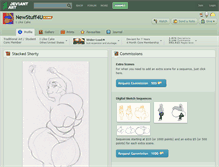 Tablet Screenshot of newstuff4u.deviantart.com