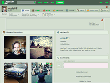 Tablet Screenshot of ozzie831.deviantart.com