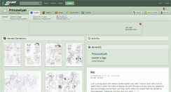 Desktop Screenshot of princesskyah.deviantart.com