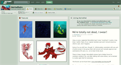 Desktop Screenshot of mermafied.deviantart.com