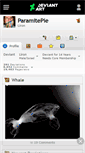 Mobile Screenshot of paramitepie.deviantart.com