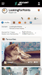Mobile Screenshot of lookingforpoints.deviantart.com