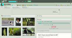 Desktop Screenshot of krizz-kaliko.deviantart.com