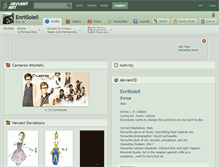 Tablet Screenshot of enriisoleil.deviantart.com